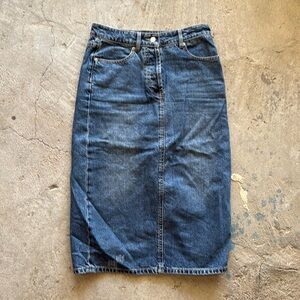 Prada Denim Column skirt, size 38